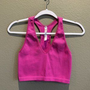 Pink - Free People Movement - Free Throw Tank - Ribbed